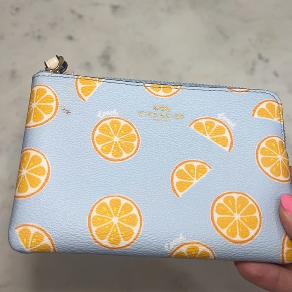 Coach Bundle - Mini Nolita Charm and Citrus Wristlet - Picture 5 of 11